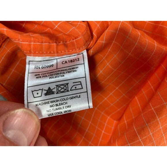 Auburn Tigers Antigua Checked Long Sleeve Button Down Campus Shirt (Men's XL) - Picture 11 of 12